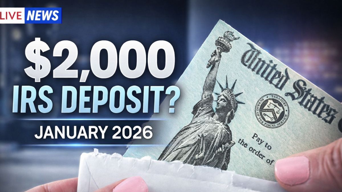 IRS $2,000 Direct Deposit January 2026