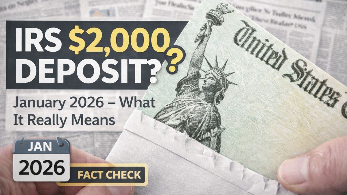 IRS $2,000 Direct Deposit in January 2026