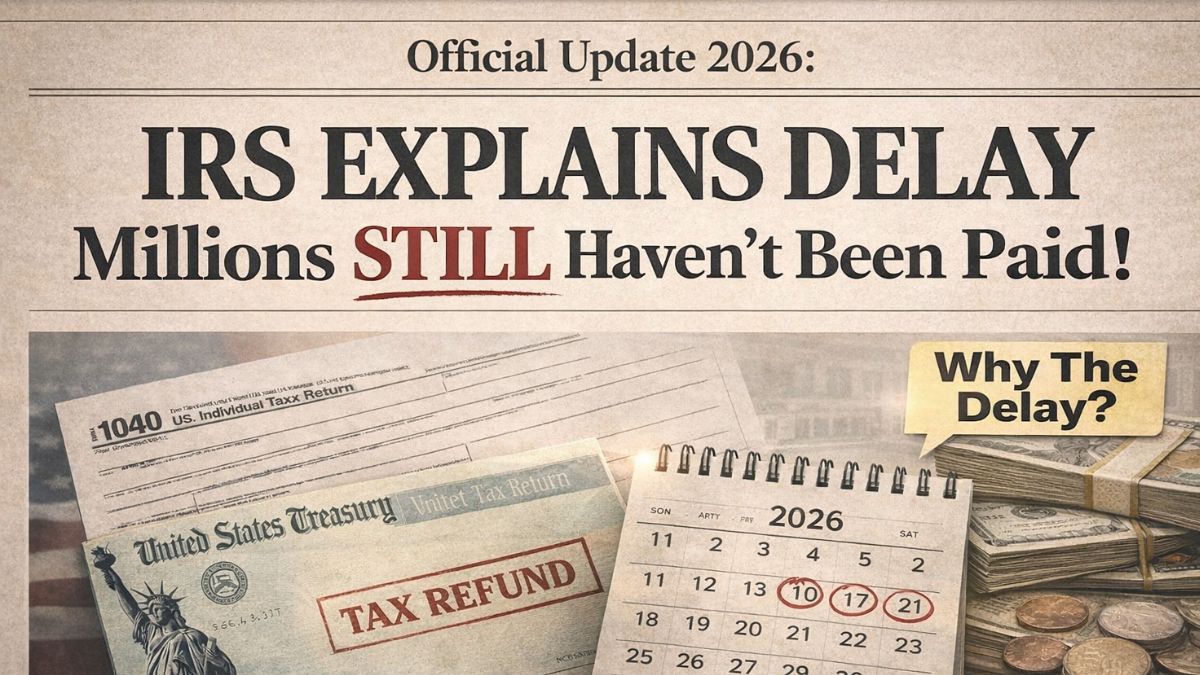 IRS Explains Why Millions Haven’t Been Paid Yet
