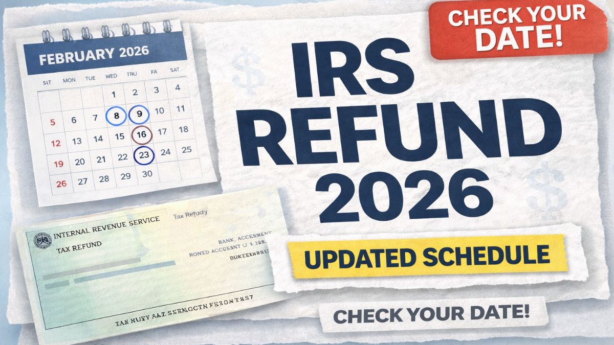 IRS Refund Schedule 2026 Updated