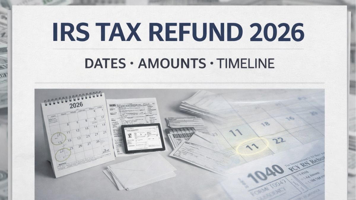 IRS Tax Refund 2026 Schedule