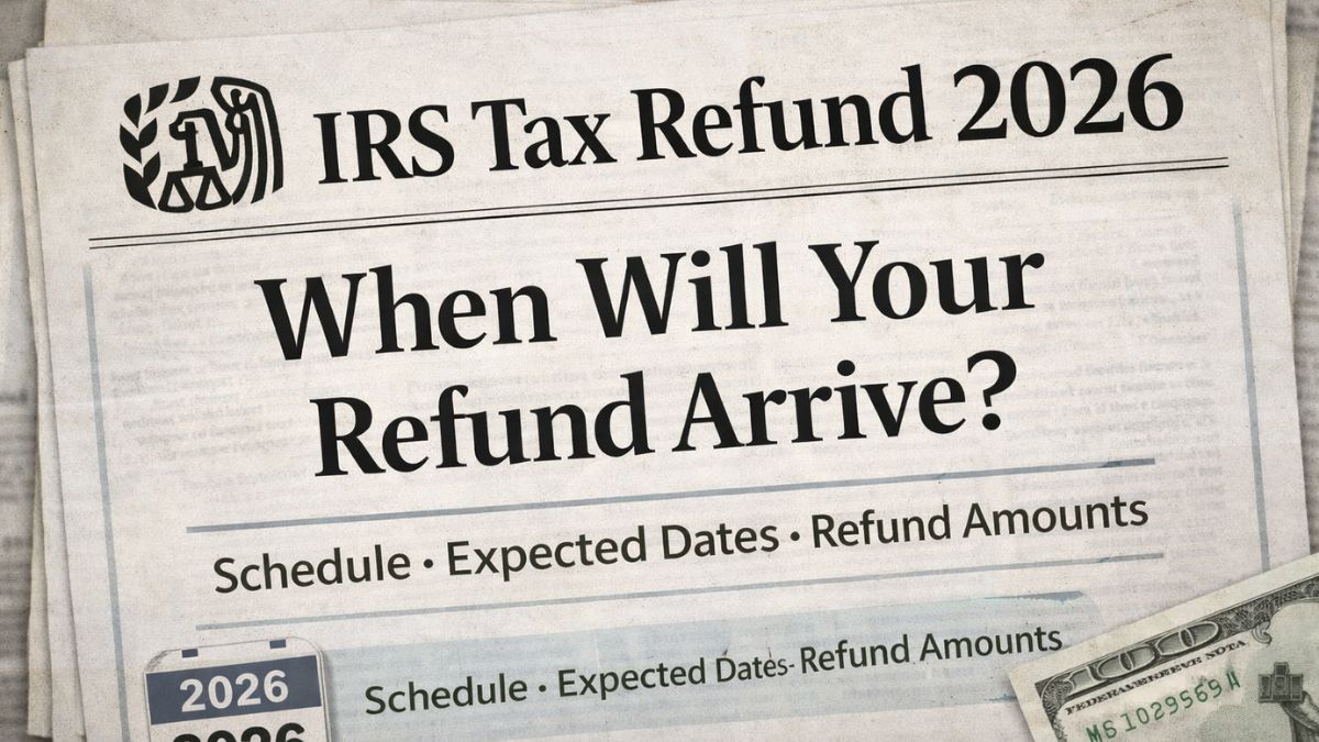 IRS Tax Refund 2026 Schedule