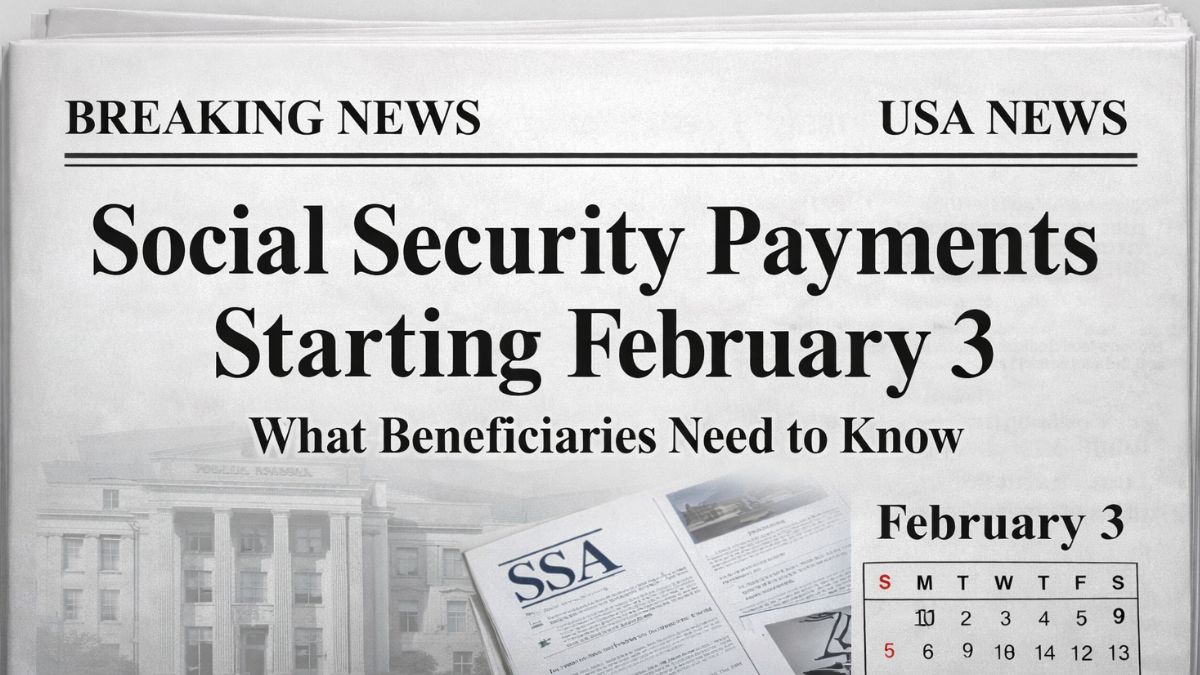 Social Security Payments Starting February 3
